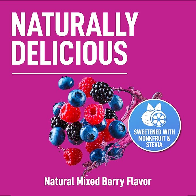 Keppi Mixed Berry Electrolytes Powder 50 Servings – Sugar Free Electrolytes - Image 2