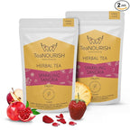 TeaNOURISH Sparkling Sangria | CAFFEINE-FREE Herbal Tea | Refreshing and Fruity by TeaNOURISH