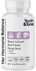 Youth & Tonic Her Hormone Balance – Menopause Supplement by YouthTonic