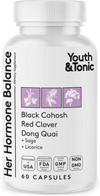 Youth & Tonic Her Hormone Balance – Menopause Supplement by YouthTonic