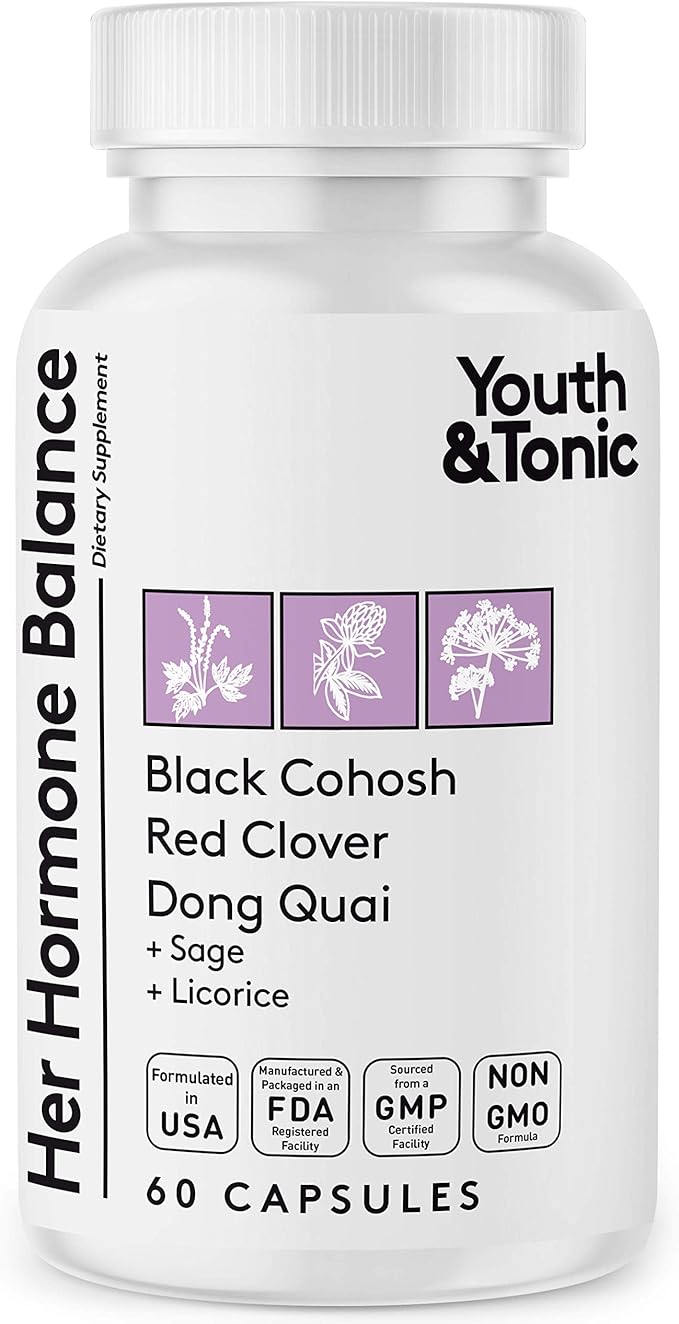 Youth & Tonic Her Hormone Balance – Menopause Supplement by YouthTonic