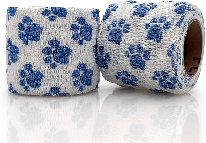 PetFlex Paw Pack – Flexible Self-Adhering Elastic Bandage by OvikHealth