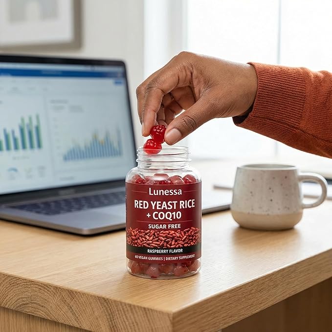 Red Yeast Rice and Coq10, 2400mg of Red Yeast Rice and 200mg of CoQ10, Heart - Image 6