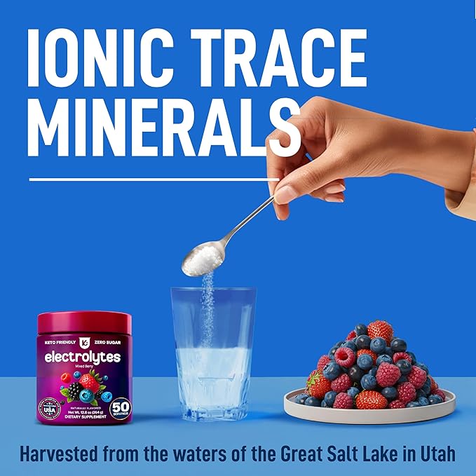 Keppi Mixed Berry Electrolytes Powder 50 Servings – Sugar Free Electrolytes - Image 5