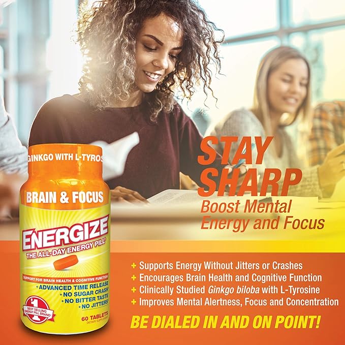 iSatori Energize Brain & Focus Caffeine Pills - Image 6