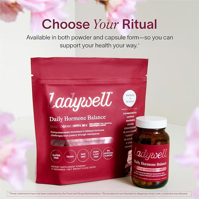 Ladywell Daily Hormone Balance Capsules | Natural Cycle Support - Image 7