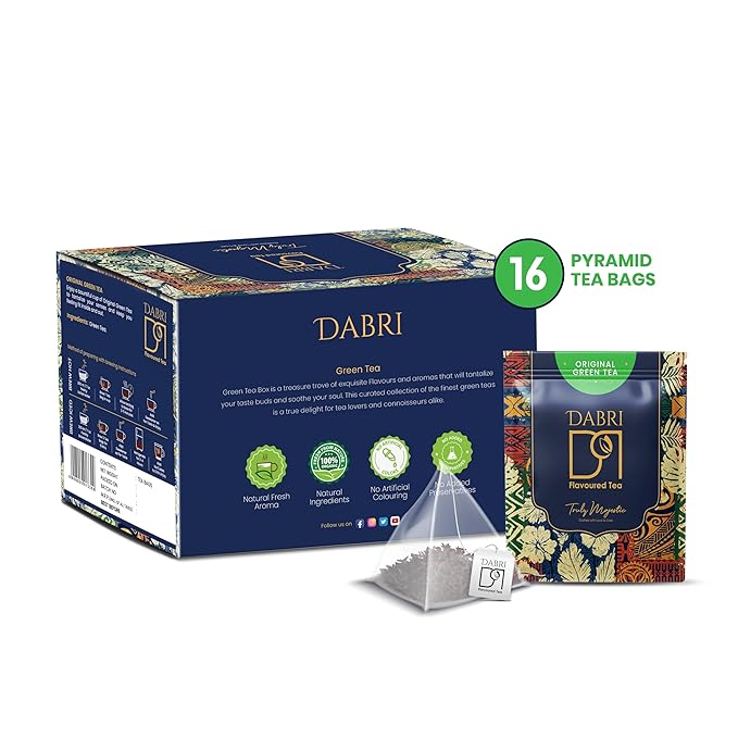 Dabri Detox Green Tea | fresh Natural flavoured long leaf green tea - Image 3