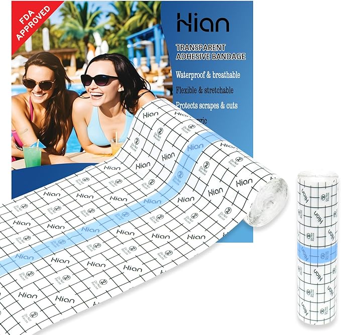 Hion F.D.A Approved Tattoo Aftercare Waterproof Bandage Transparent Film by Hion