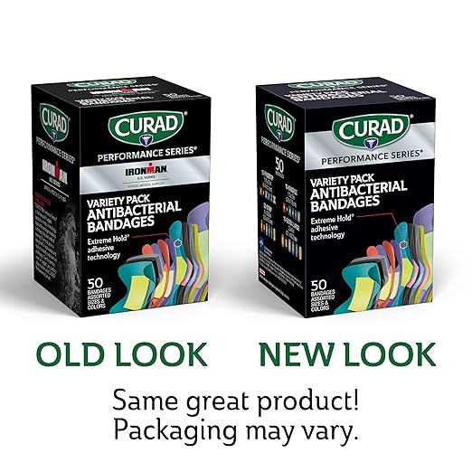 CURAD Performance Series Antibacterial Bandages, Extreme Hold Adhesive - Image 8