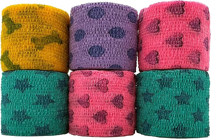PetFlex Pet Pack – Flexible Self-Adhering Elastic Bandage by OvikHealth