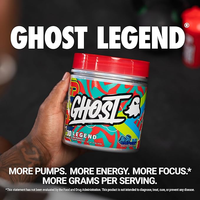GHOST Legend Pre-Workout Powder, L-Citrulline, & Beta Alanine - Image 2