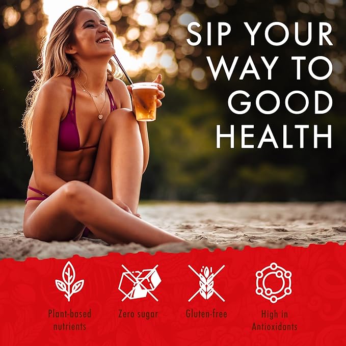 Hawaiian Natural Tea Hibiscus Flavored Organic Herbal Tea - Image 3