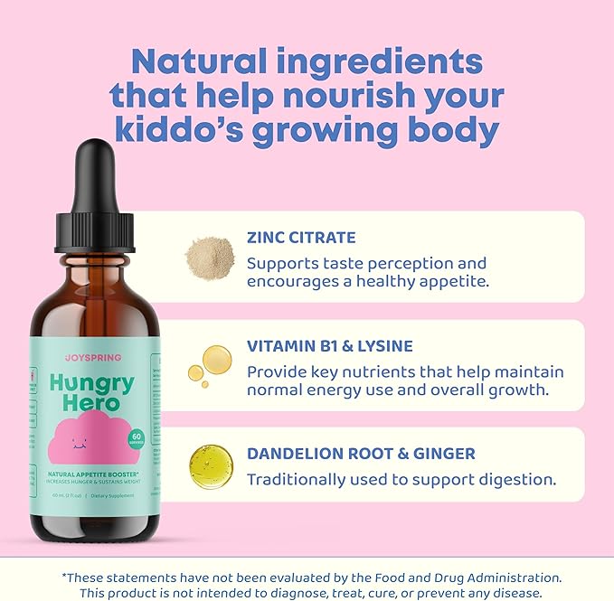 JoySpring Appetite Booster for Kids Ages 3+ | Natural Weight Gain - Image 5