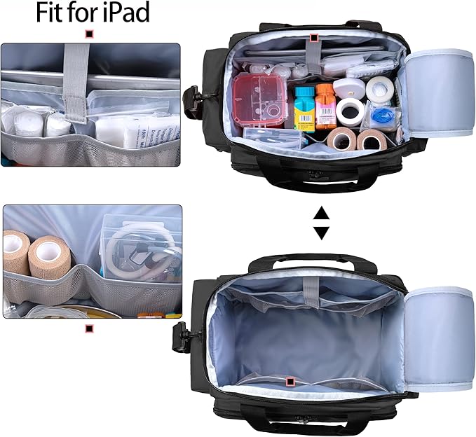 Trunab Home Health Nurse Bag Medical Bag Organizer - Image 3