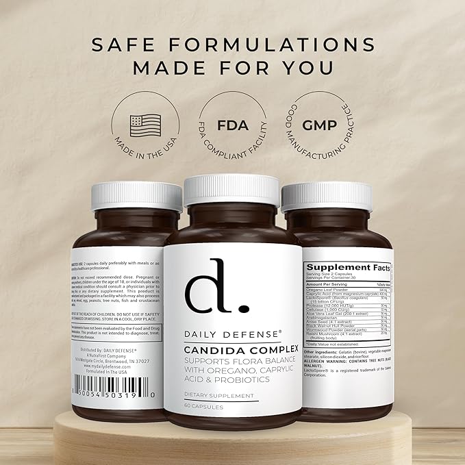 Candida Flush & Cleanse 60 Count Gut Support - Image 6