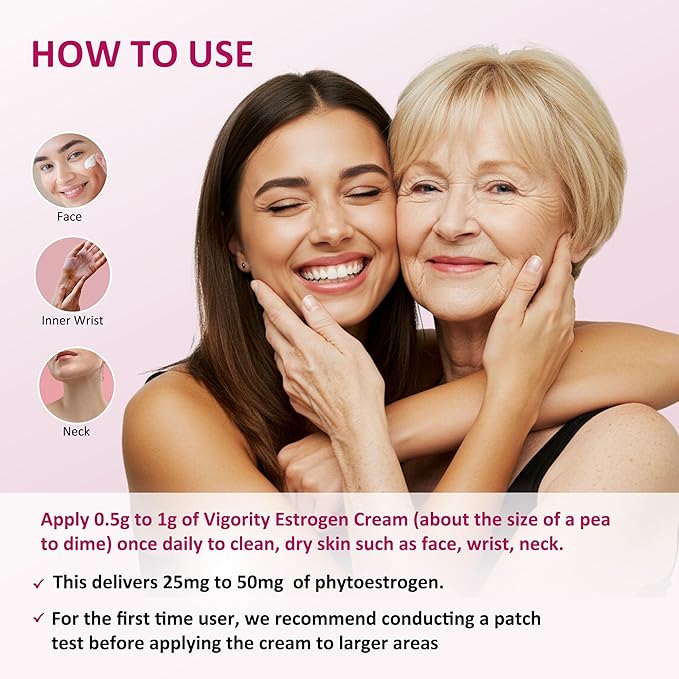 Estrogen Cream For Women, Natural Bioidentical, Hot Flashes Menopause Relief - Image 7