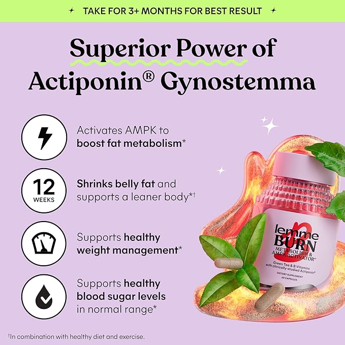 Lemme Burn - Metabolism, Belly Fat Burning + AMPK Activating Supplement - Image 4