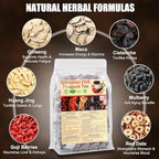 Kidney Tea 60 Bags Ginseng Six Treasure Tea Formula Traditional Chinese Herbal - Image 3