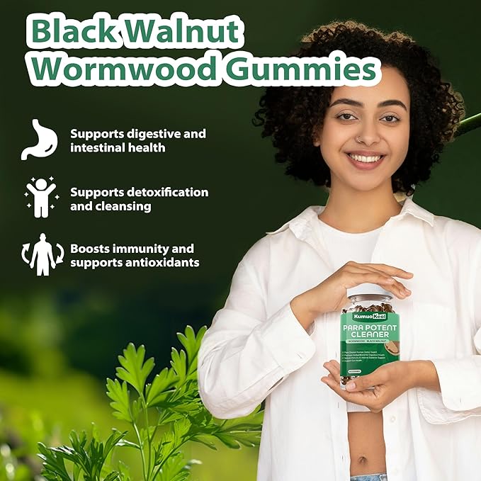 Black Walnut Wormwood Detox Gummies - Image 5