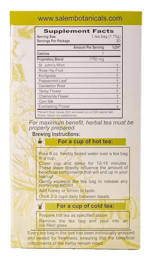 Salem Botanicals Liver Support Tea - Image 2