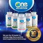 One Planet Nutrition Nano Curcumin 500 mg Veggie Capsules, Nano - Image 5