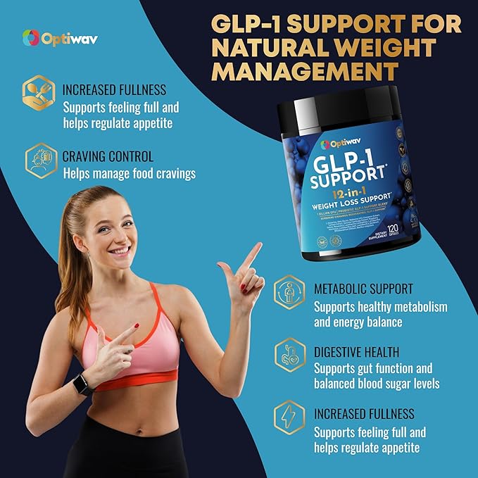 GLP-1 Support Probiotic Weight Loss Supplement - Image 2