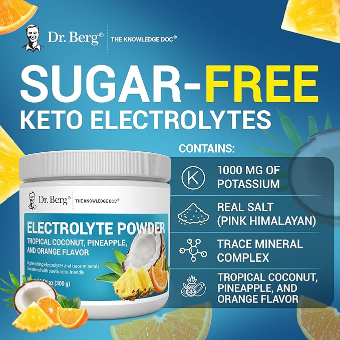 Dr. Berg Zero Sugar Hydration Keto Electrolyte Powder - Image 7