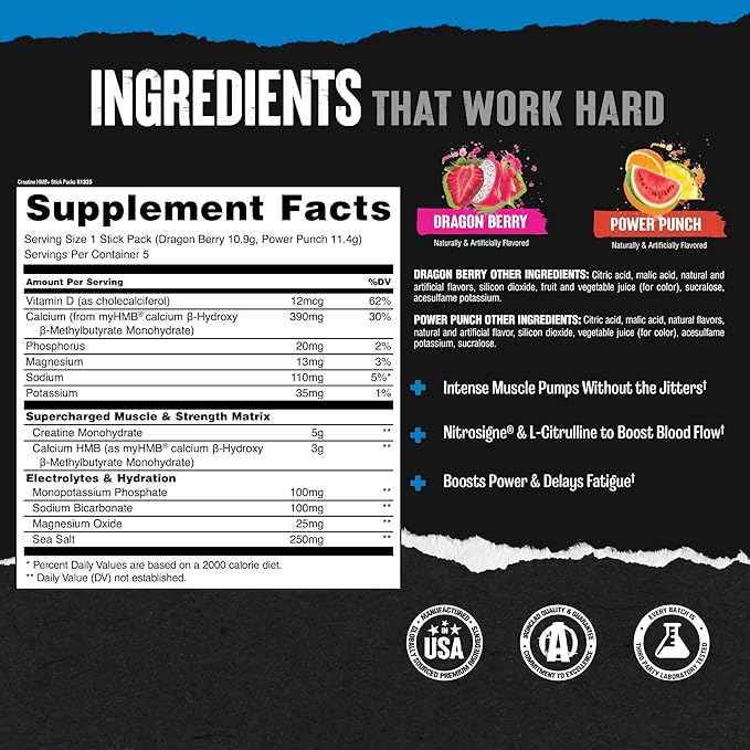 Animal Creatine HMB Powder – 3g myHMB + 5g Creatine - Image 7