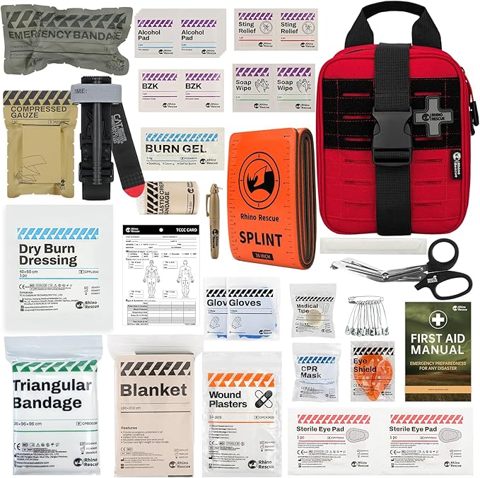 RHINO RESCUE IFAK Trauma Kit by RHINORESCUE
