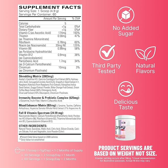 EHP Labs OxyShred Pre Workout Powder - Image 2