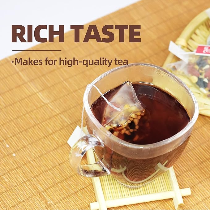 Kidney Tea Formula Ginseng Five Treasures Tea, Chinese Traditional Natural - Image 5