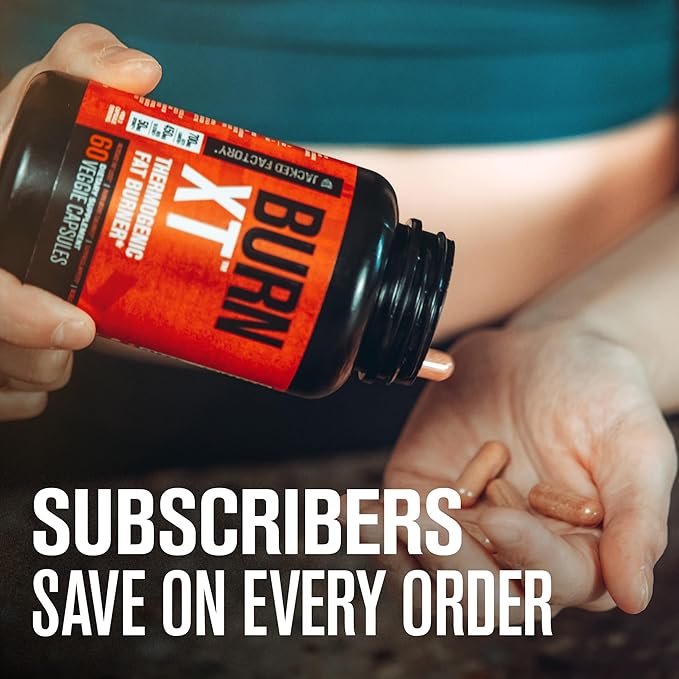 Jacked Factory Burn-XT Clinically Studied Fat Burner & Weight Loss Supplement - Image 5