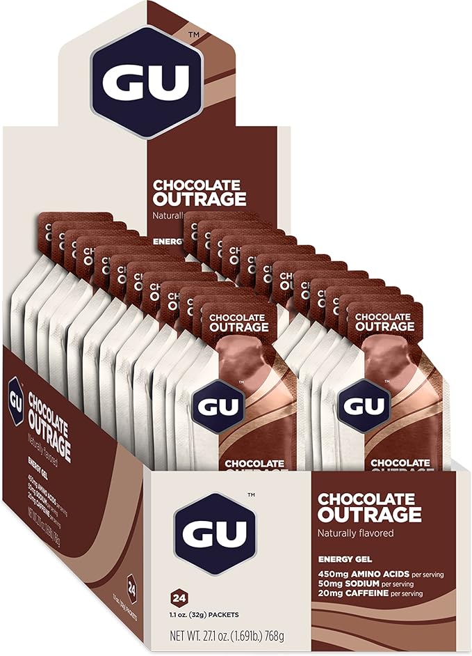 GU Energy Original Sports Nutrition Energy Gel, Chocolate Outrage - Image 6
