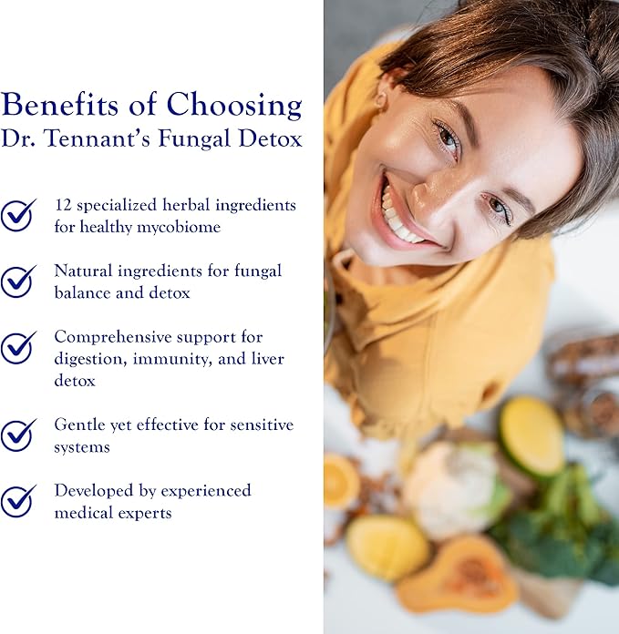 Dr. Tennant's Fungal Detox | Candida Cleanse, Mood & Hormone Balance | Promotes - Image 5