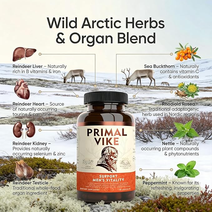 Primal Vike Advanced Supplement, Vitality Supplement, Energy Dietary - Image 5