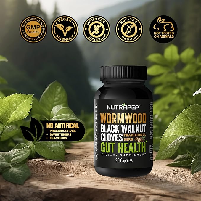 Wormwood Black Walnut Clove Capsules - Image 5