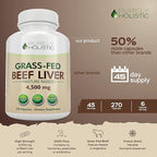 Grass Fed Beef Liver Capsules 4500mg - Image 2