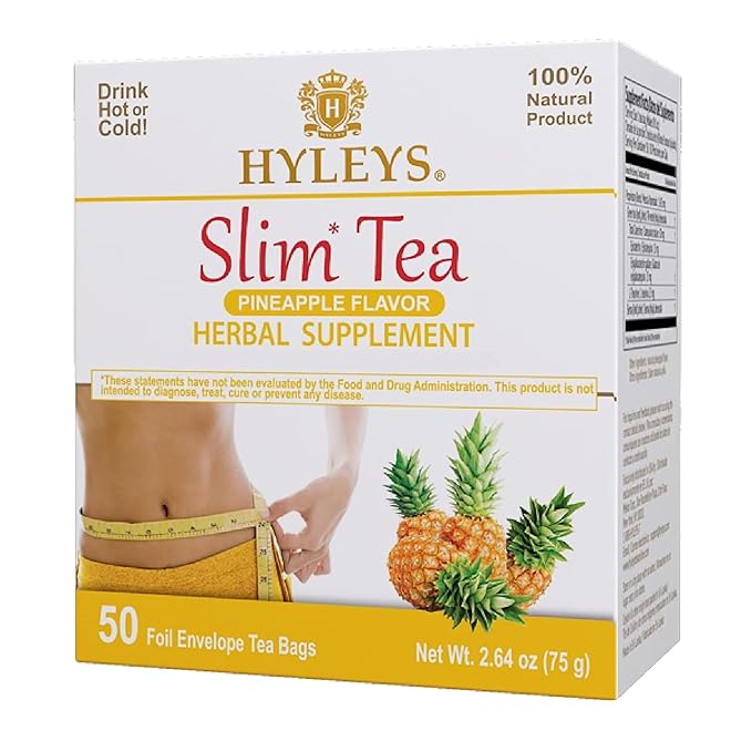 HYLEYS Slim Tea Weight Loss Herbal Supplement by HYLEYSTEA