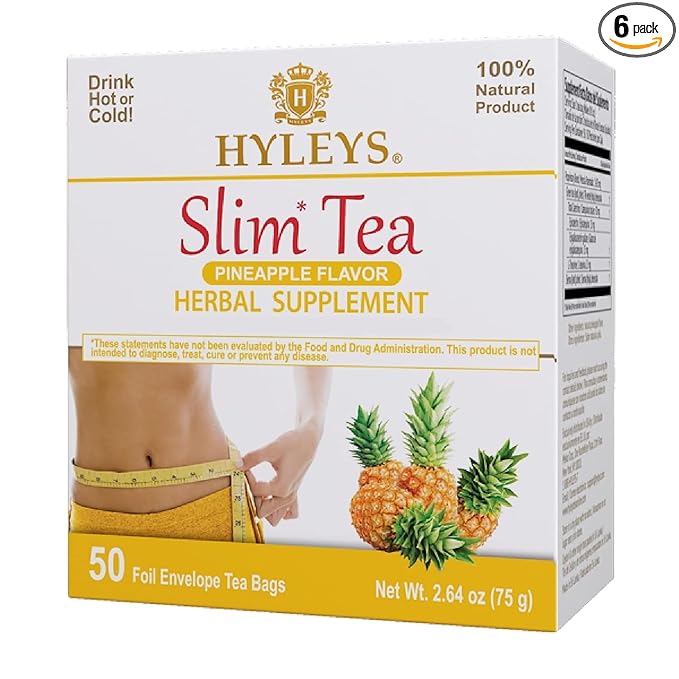 Hyleys Slim Tea Weight Loss Herbal Supplement by HYLEYSTEA