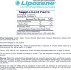 Lipozene Weight-Management Fiber Supplement, 60 Capsules | Non-Stimulant - Image 3
