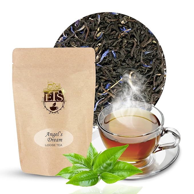 Angels Dream Tea Loose Leaf Pouches - 16oz | Maple and Blackberry Blend | Black - Image 2