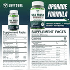 1Pack Sea Moss Gummies Sugar-Free, Extra Strength Irish Moss Gel Supplement - Image 2