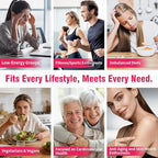 20:1 Organic Beet Root Capsules, 1800 mg Beet Supplement 150mg BP Grape Extract - Image 5