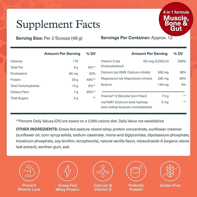 Youtheory Muscle Guard Protein GLP-1 Support - Image 2