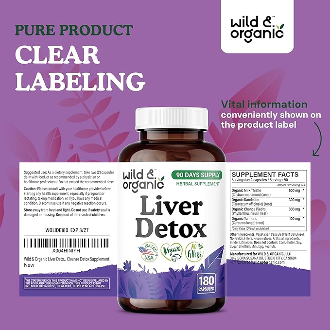 Wild & Organic Liver Detox Capsules - Image 7