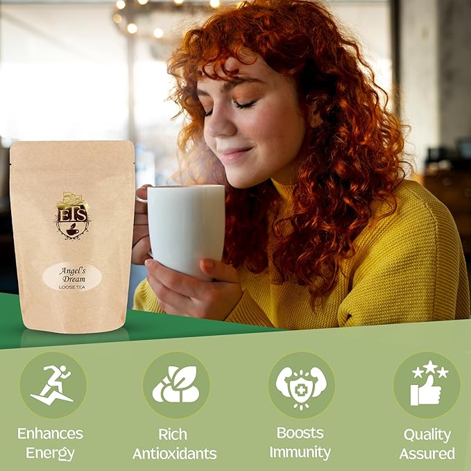 Angels Dream Tea Loose Leaf Pouches - 16oz | Maple and Blackberry Blend | Black - Image 5