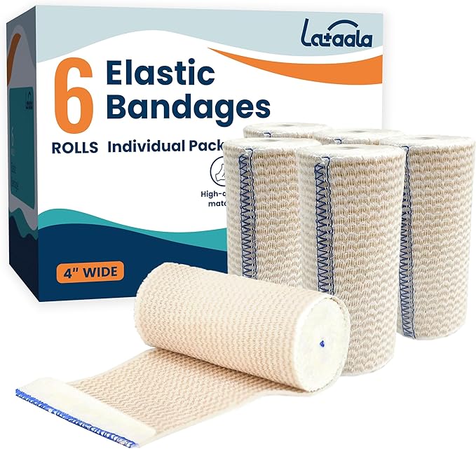 Premium Elastic Bandage Wrap, Support & First Aid by Lataala