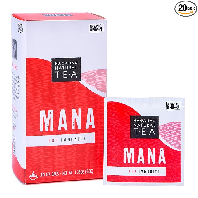 Mana Hibiscus Herbal Black Tea by HawaiianNaturalTea