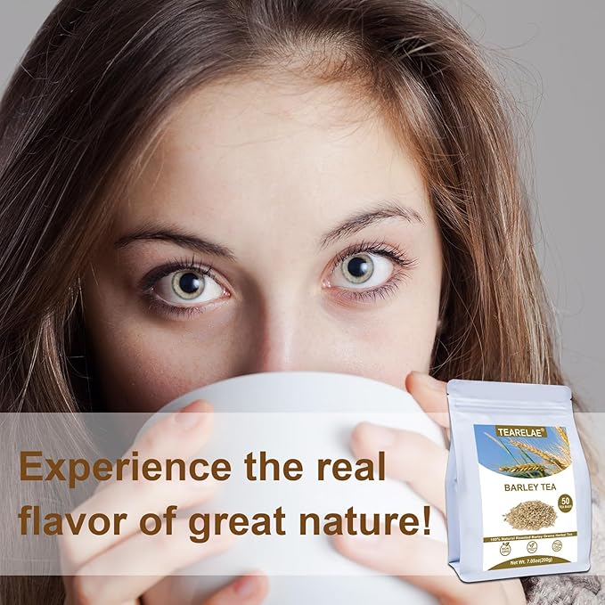 TEARELAE - Barley Bags - 4g x 50 Count - 100% Pure Natural Roated Barley Grains - Image 7