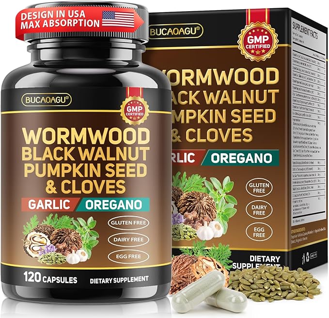 Wormwood Black Walnut Clove Cleanse by Unknown